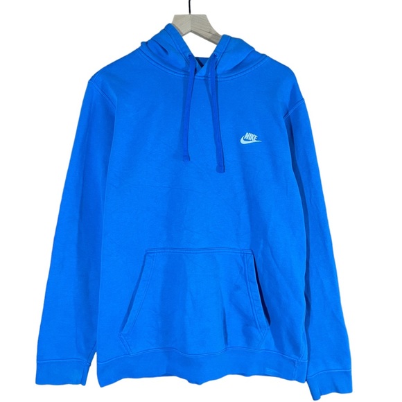Nike Other - Mens Nike Hoodie Blue size Large Athletic Essential Embroidered